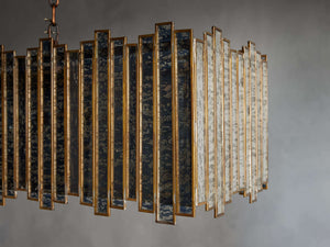 Laila Rectangular Chandelier - Zonesus