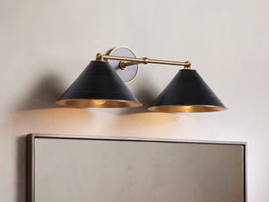 Arno 2-Light Wall Sconce - Zonesus