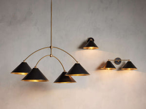 Arno 4-Light Chandelier - Zonesus
