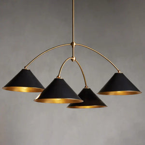 Arno 4-Light Chandelier - Zonesus