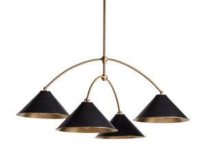 Arno 4-Light Chandelier - Zonesus