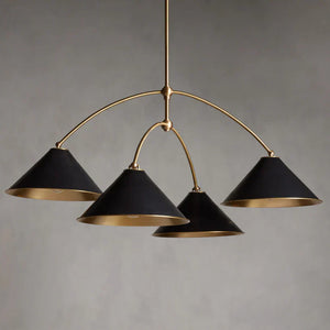 Arno 4-Light Chandelier - Zonesus