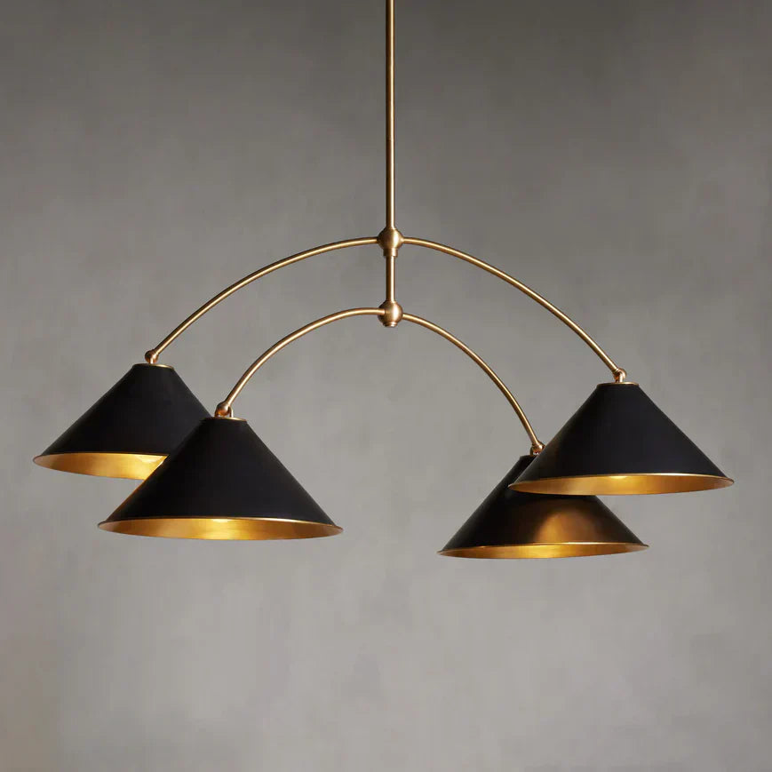 Arno 4-Light Chandelier - Zonesus