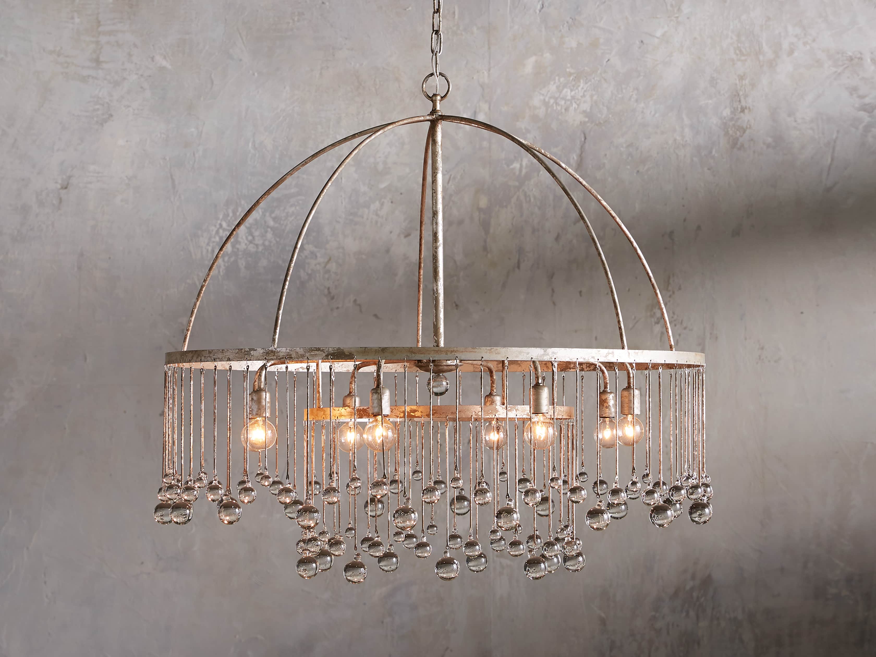 Aubrey 8-Light Round Chandelier - Zonesus