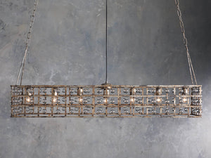 La Cage Rectangular Chandelier - Zonesus