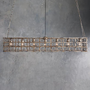 La Cage Rectangular Chandelier - Zonesus