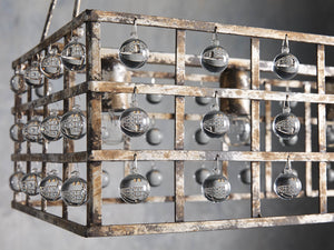 La Cage Rectangular Chandelier - Zonesus