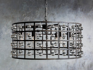 La Cage Round Chandelier - Zonesus