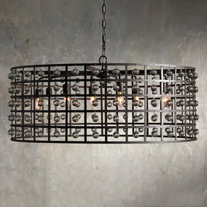 La Cage Round Chandelier - Zonesus