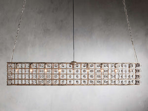 La Cage Rectangular Chandelier - Zonesus