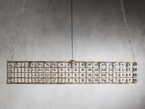 La Cage Rectangular Chandelier - Zonesus