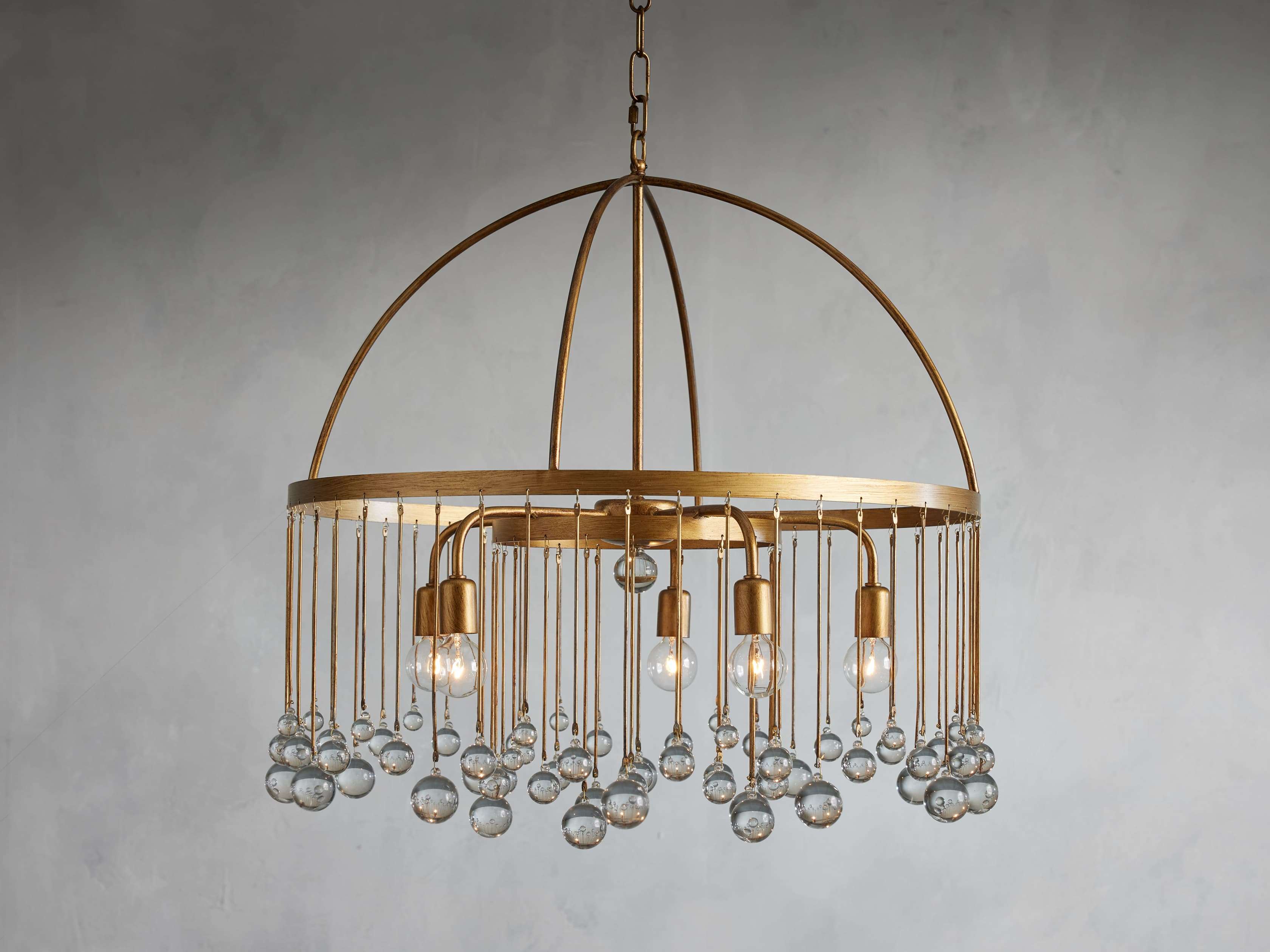 Aubrey Round Chandelier - Zonesus