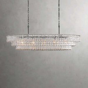 Ghiaccio Oval Chandelier - Zonesus