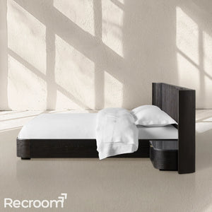Finn Extended Headboard Bed - Zonesus