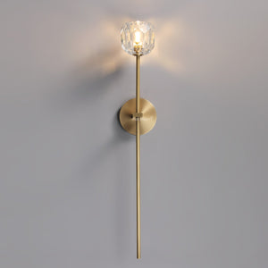 Boulew Crystal Glass Grand Sconce 6" - Zonesus