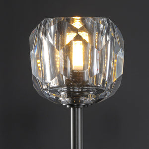 Boulew Crystal Glass Linear Chandelier 60" - Zonesus