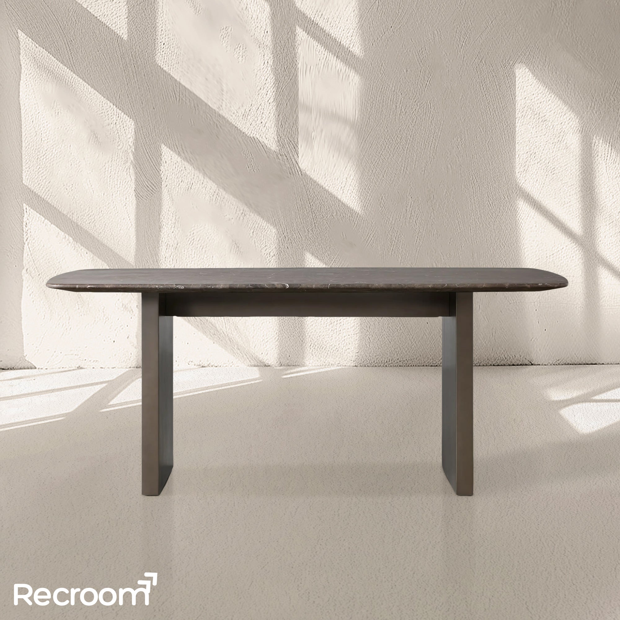 San Germani Stone Dining Table with Clement Base - Zonesus