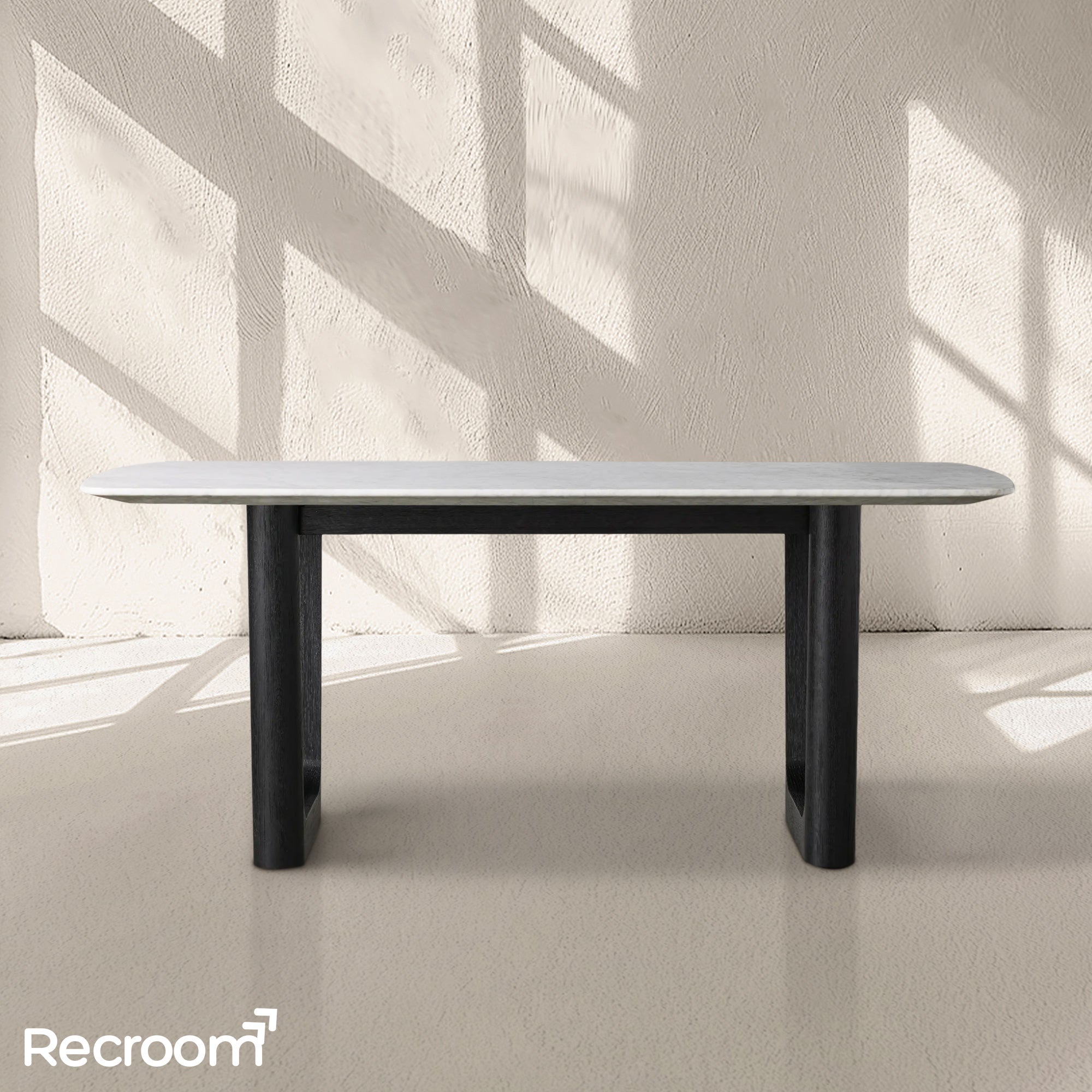 San Germani Stone Dining Table with Rennes Base - Zonesus
