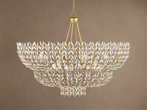 Morrigan Round Chandelier 34'' 56''D - Zonesus