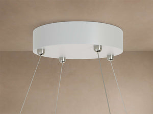 Darlana Hand sculpted Leaves Chandelier 39''D - Zonesus