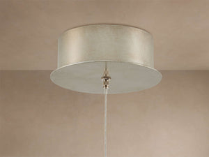 Edda Cascade Teardrop Mercury Glass Pendant - Zonesus