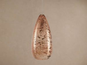 Edda Cascade Teardrop Mercury Glass Pendant - Zonesus