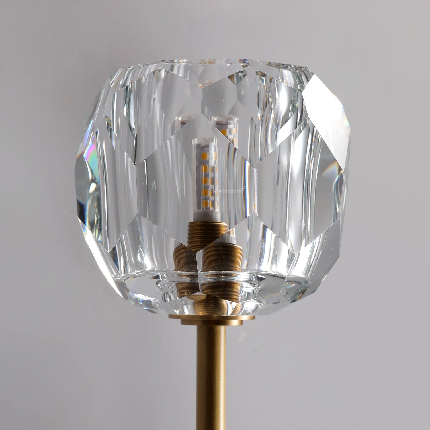 Boulew Crystal Glass Grand Sconce 6" - Zonesus