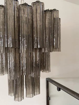 Murano Chandelier – 48 tubes – Smoked - Zonesus