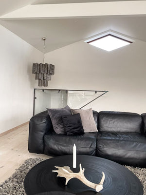 Murano Chandelier – 48 tubes – Smoked - Zonesus