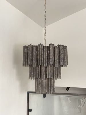 Murano Chandelier – 48 tubes – Smoked - Zonesus
