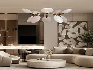 Lyla Halo Chandelier - Zonesus
