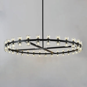 Arcachonest Round Chandelier 60" - Zonesus