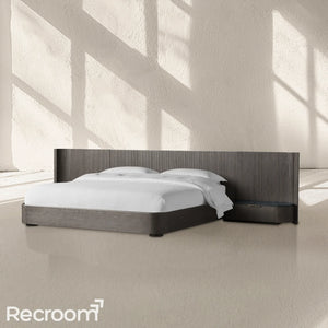 Finn Extended Headboard Bed - Zonesus