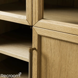 Hatty Glass Cabinet - Zonesus