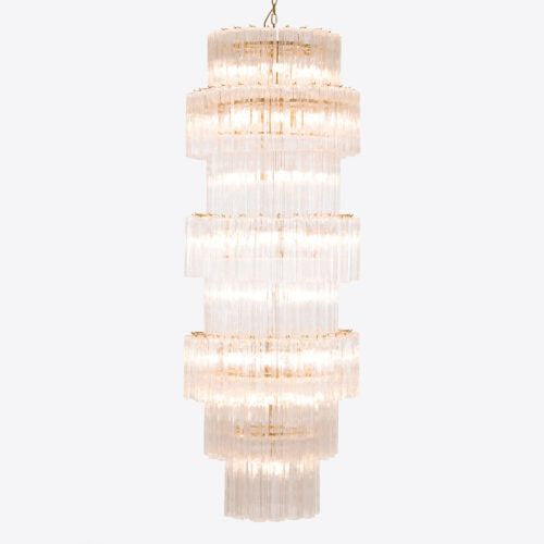 Manhattan Chandelier 78"H - Zonesus