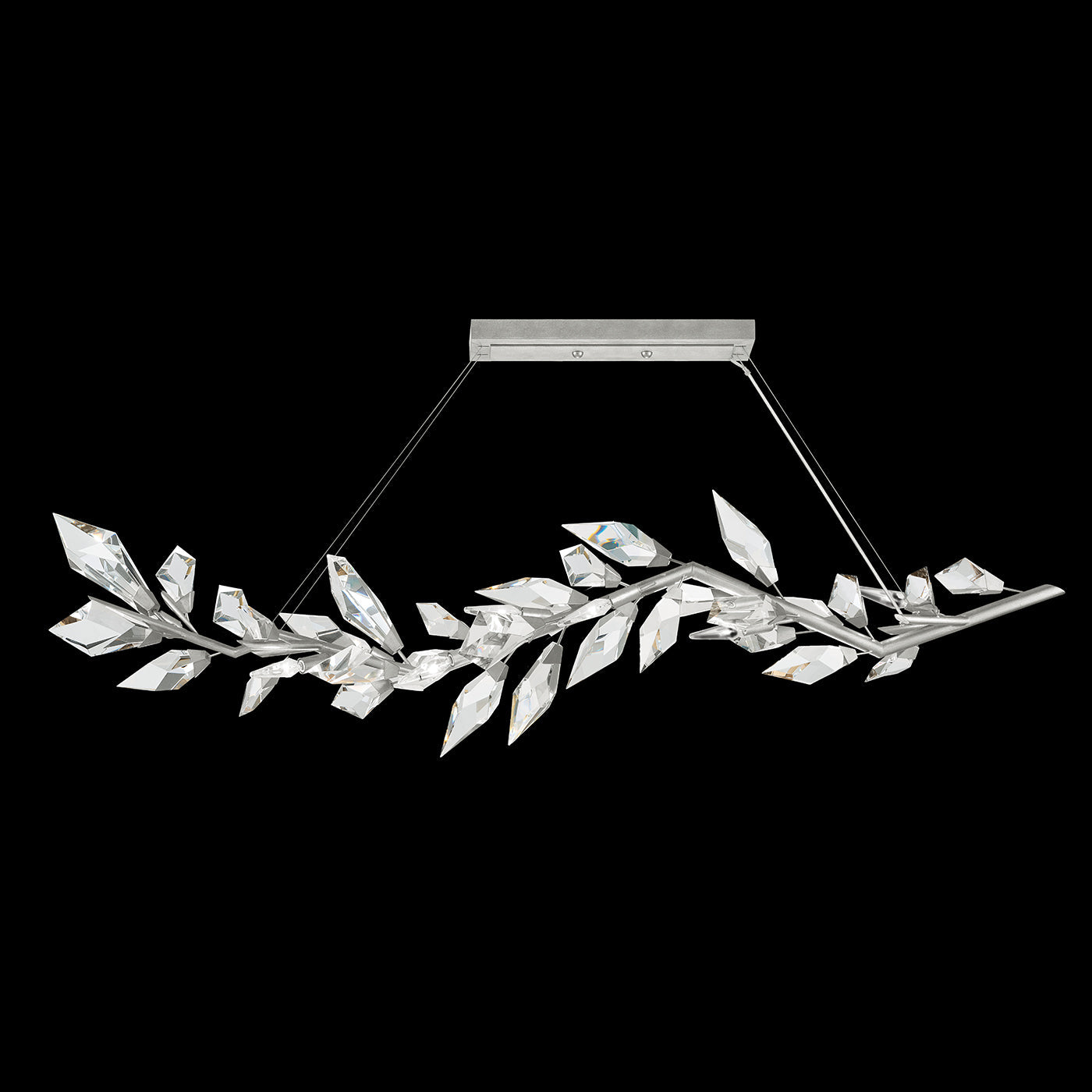Addison 72" Linear Crystal chandelier - Zonesus