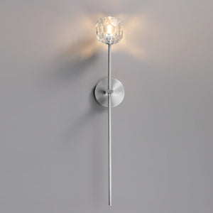 Boulew Crystal Glass Grand Sconce 6" - Zonesus