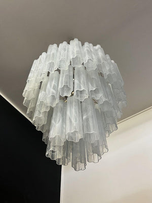Murano Chandelier – 48 tubes – Alabaster White - Zonesus