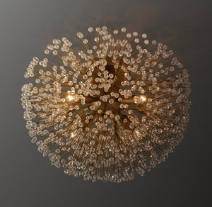 Arora Crystal Flushmount 18"D - Zonesus