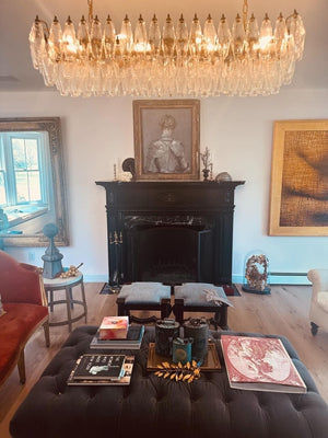 Murano Chandelier – Poliedri – 138 glass - Zonesus