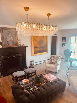 Murano Chandelier – Poliedri – 138 glass - Zonesus