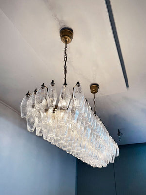 Murano Chandelier – Poliedri – 138 glass - Zonesus