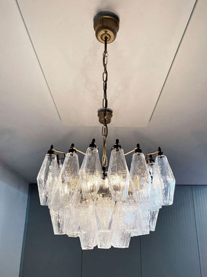 Murano Chandelier – Poliedri – 138 glass - Zonesus