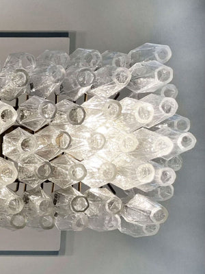 Murano Chandelier – Poliedri – 138 glass - Zonesus