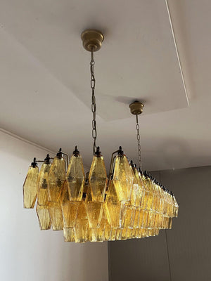 Murano Chandelier – Poliedri – 138 glass - Zonesus