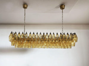 Murano Chandelier – Poliedri – 138 glass - Zonesus