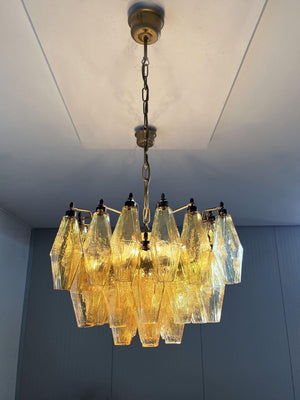 Murano Chandelier – Poliedri – 138 glass - Zonesus