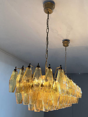 Murano Chandelier – Poliedri – 138 glass - Zonesus
