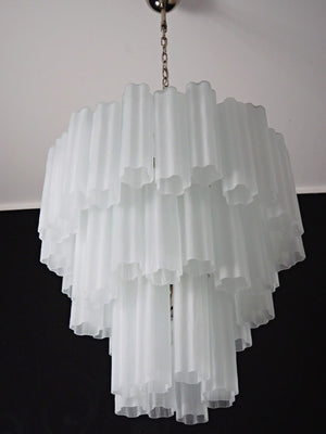Murano Chandelier – 48 tubes – matte white - Zonesus