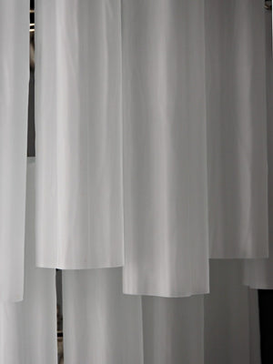 Murano Chandelier – 48 tubes – matte white - Zonesus